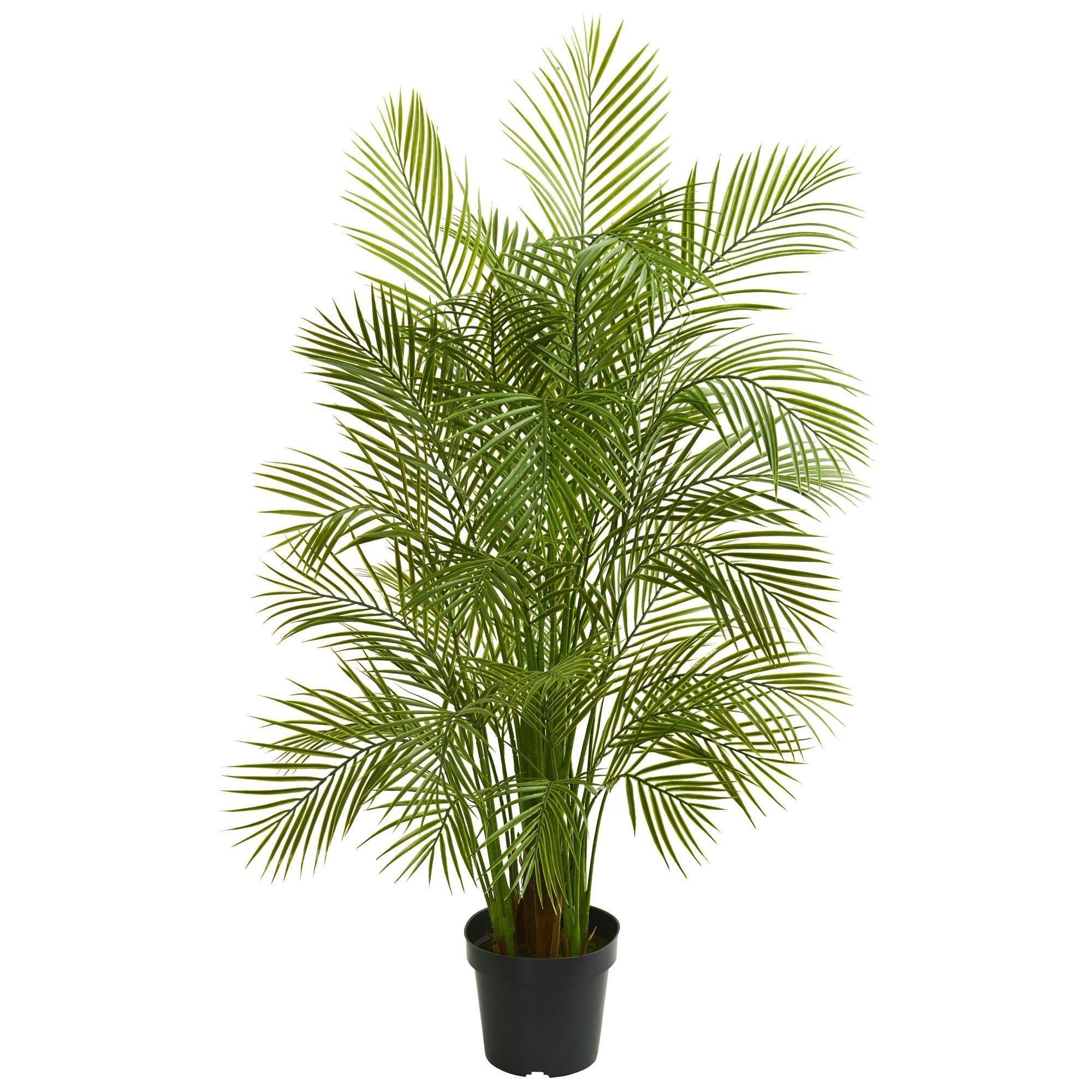  5.5’ Areca Palm Artificial Tree Lush Green 