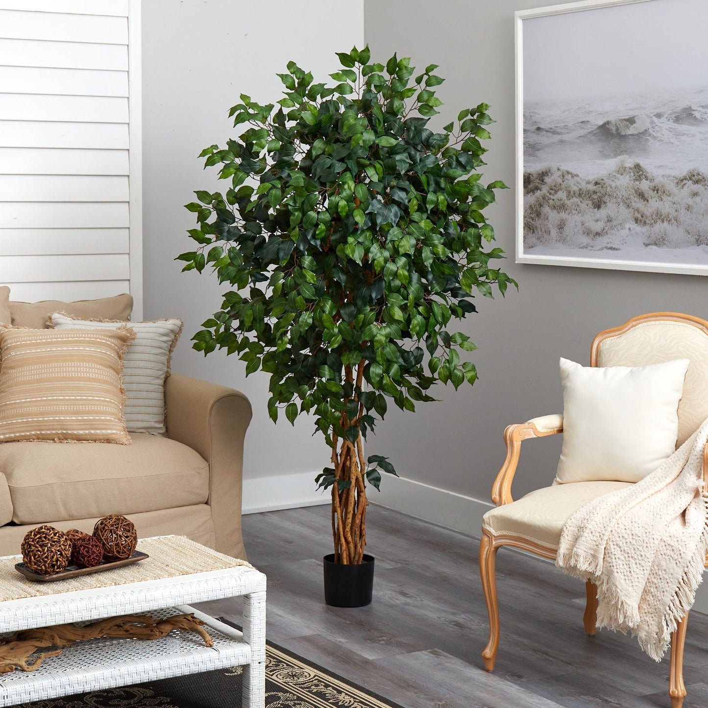 5.5’ Palace Ficus Artificial Tree | Nearly Natural