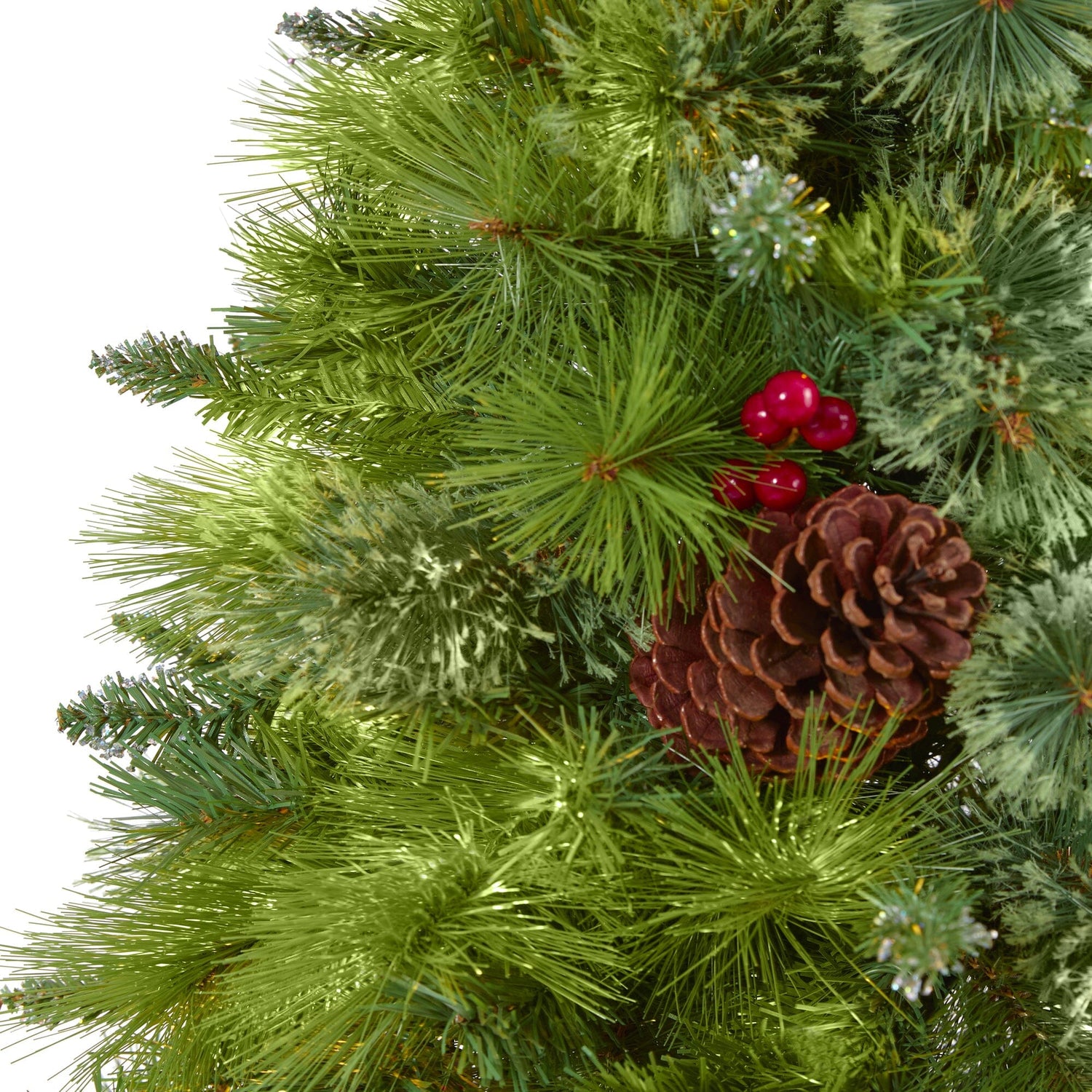 Large Pine Cones make crafty Christmas Trees with a Woodsy Touch –