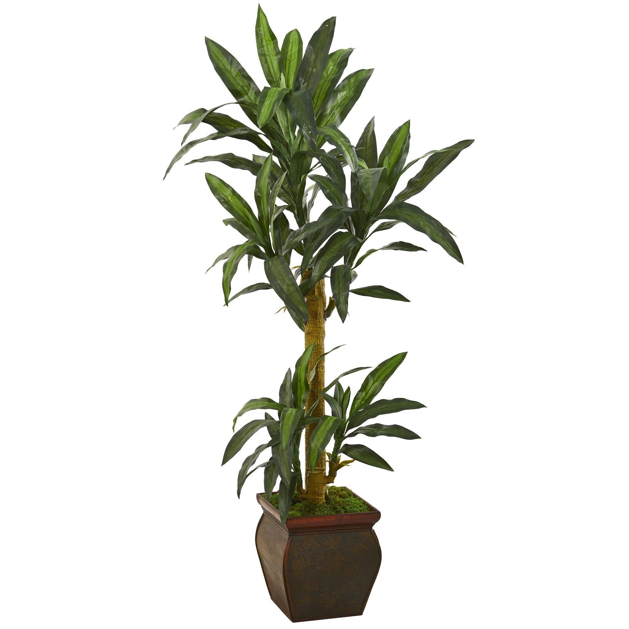62” Yucca Artificial Plant in Decorative Planter | Nearly Natural