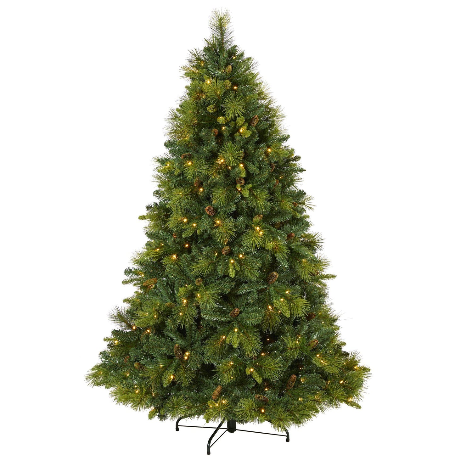 5' Vermont Spruce Tree with 250 Color Changing (Multifunction and Remote  Control) LED Lights