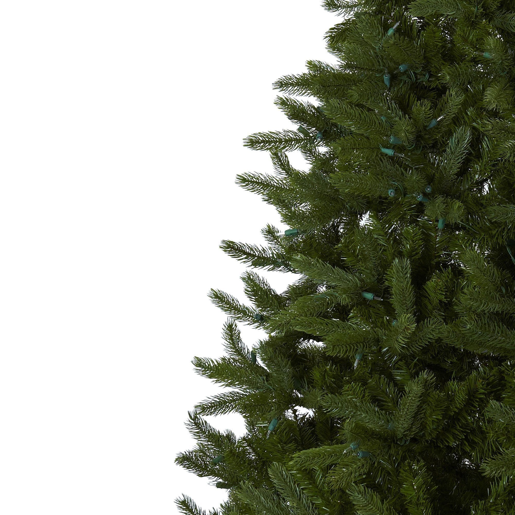 7.5’ Rembrandt Christmas Tree w/Clear Lights | Nearly Natural