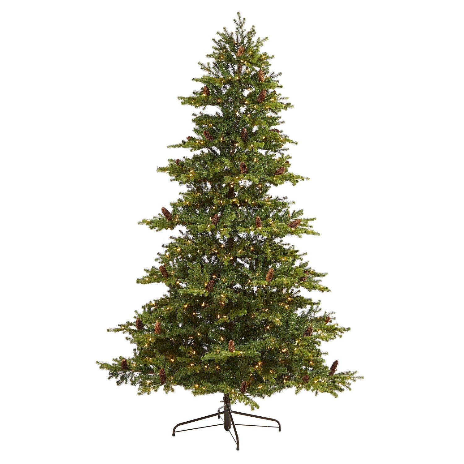 Holiday Living LED 5.5-ft Mannequin Bust Tree with Pine cones and Bow in  the Artificial Christmas Trees department at