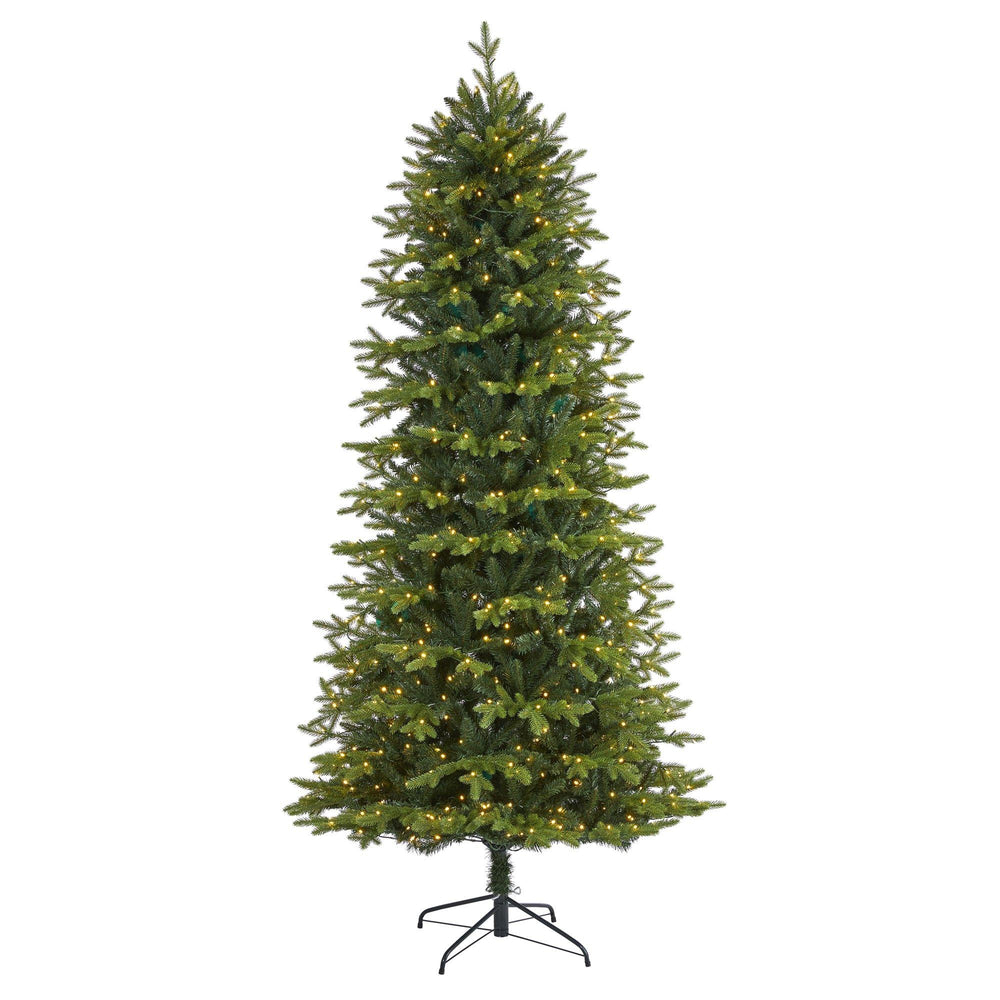 natural artificial christmas trees