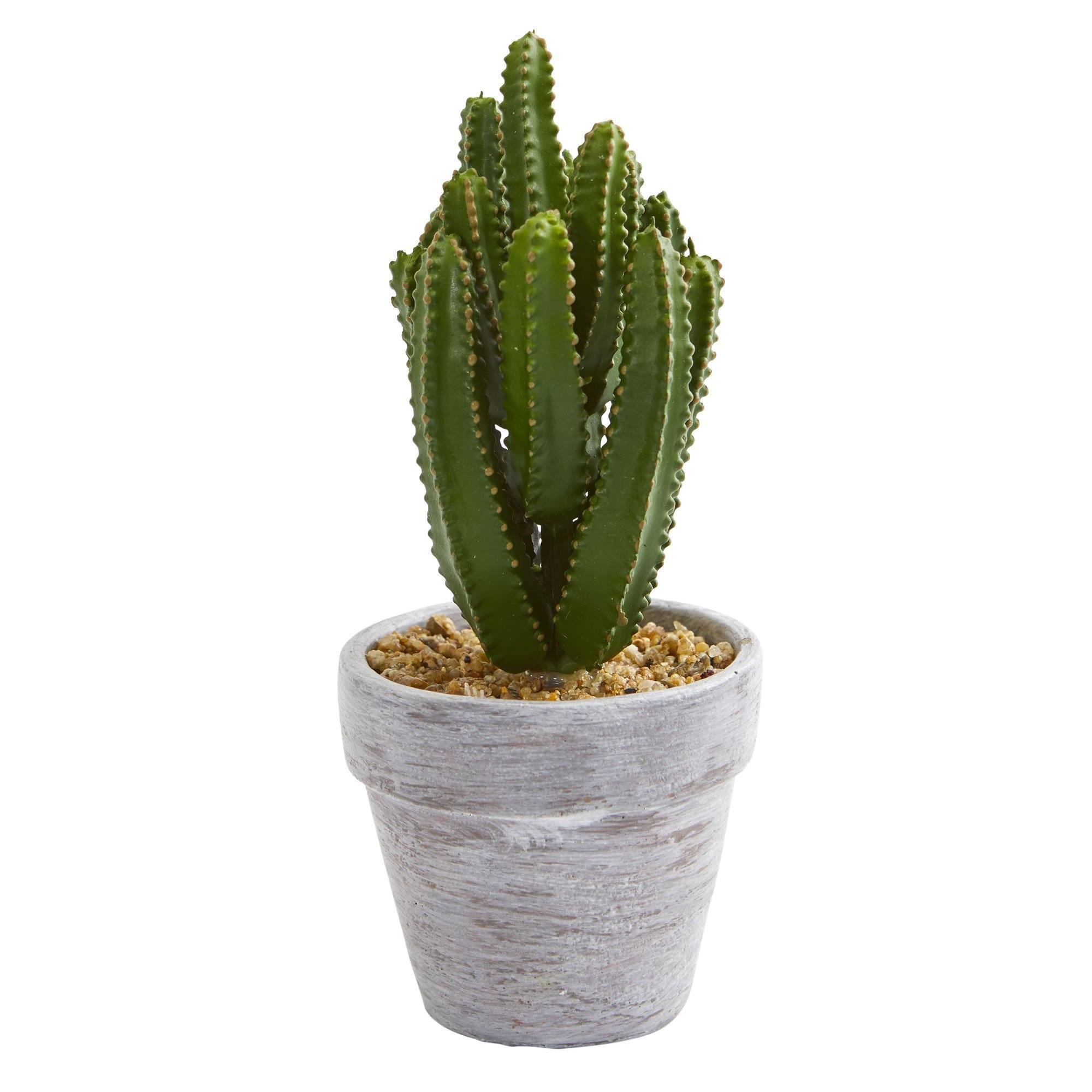 8 Cactus Artificial Plant Set Of 3 Nearly Natural   Artificial 8 Cactus Artificial Plant Set Of 3 Nearly Natural 774327 