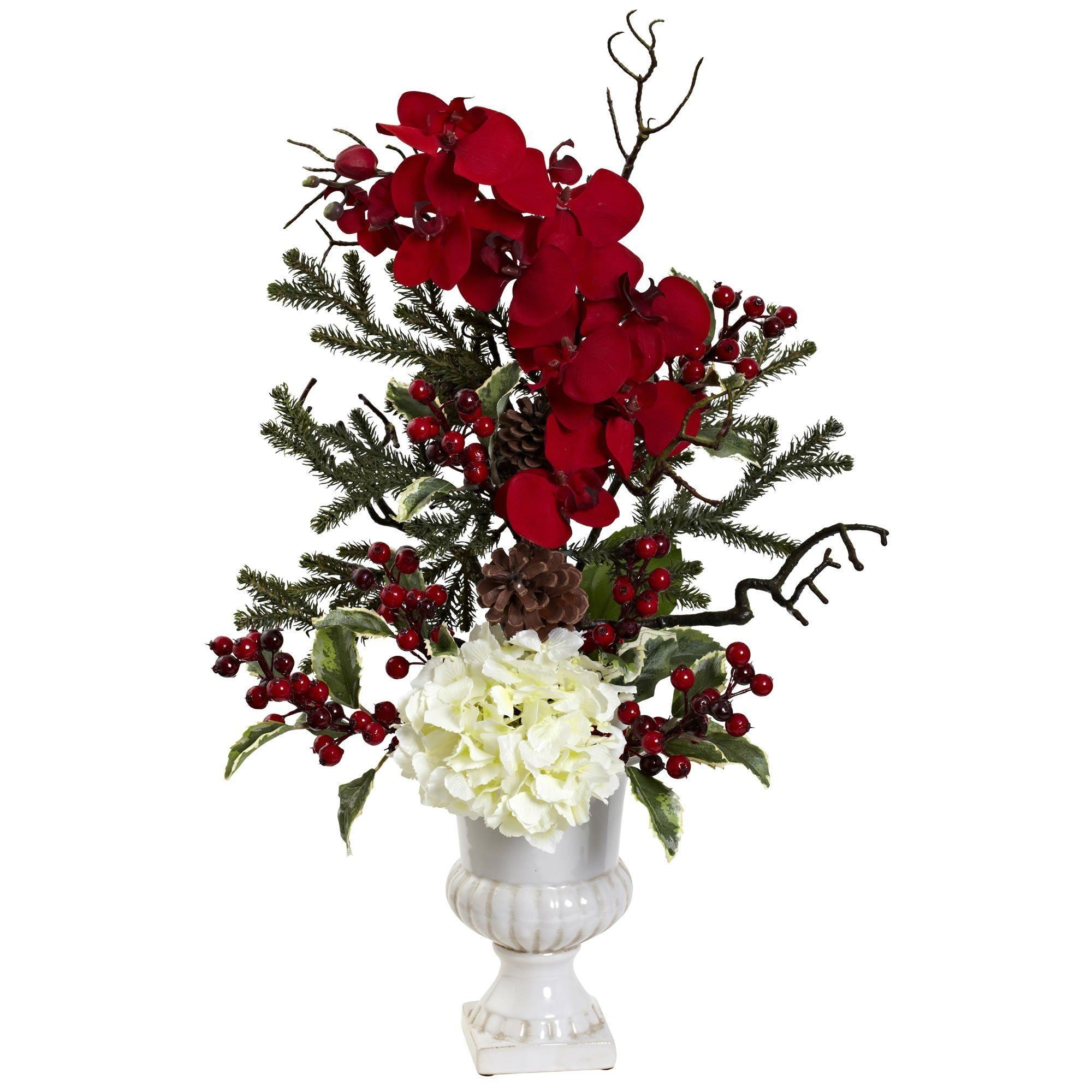  Holiday Elegance Arrangement w/Urn 