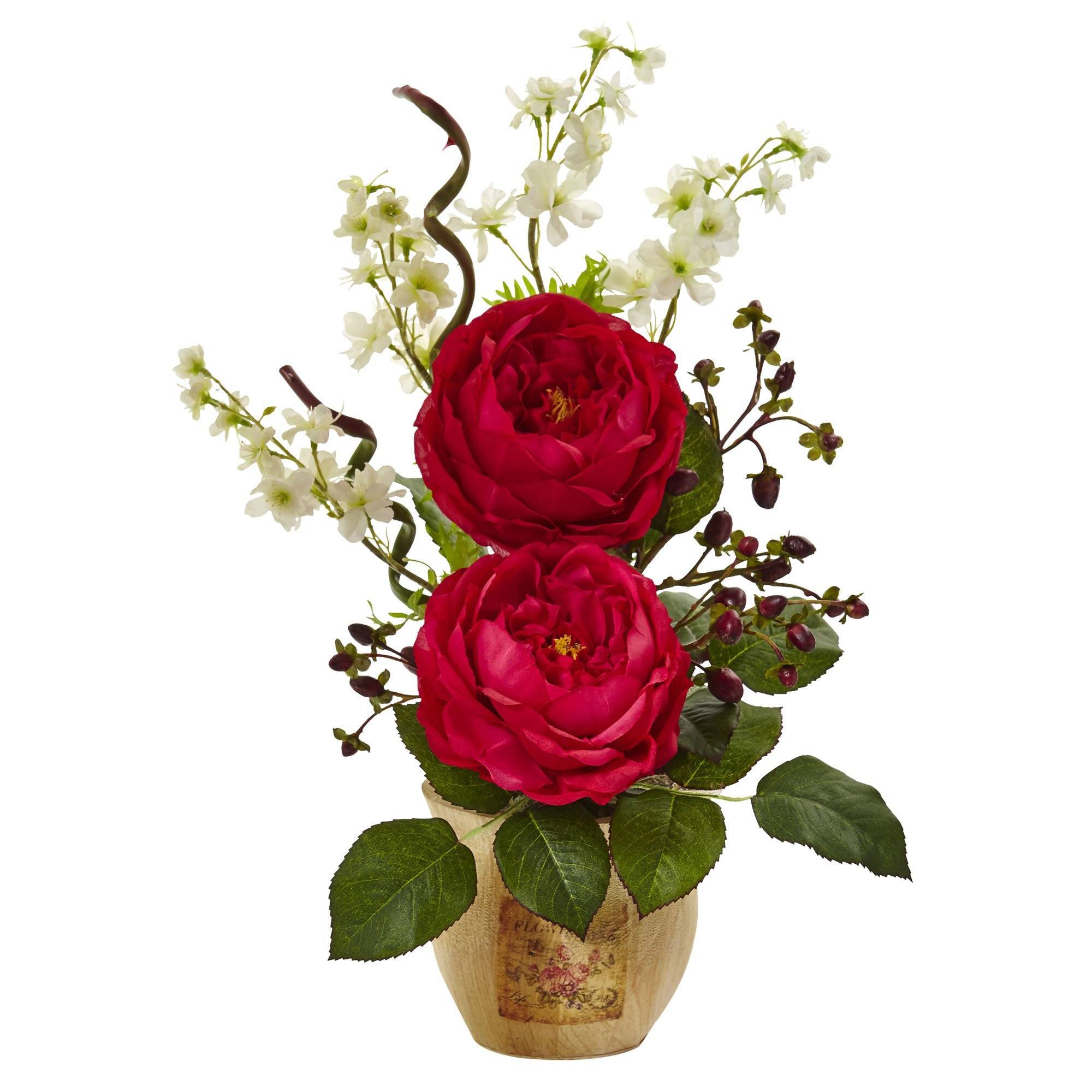 Композиция из роз на прозрачном фоне. Танцующая роза игрушка. Rose Flower in Pot. Pink Roses in Metal Pot.