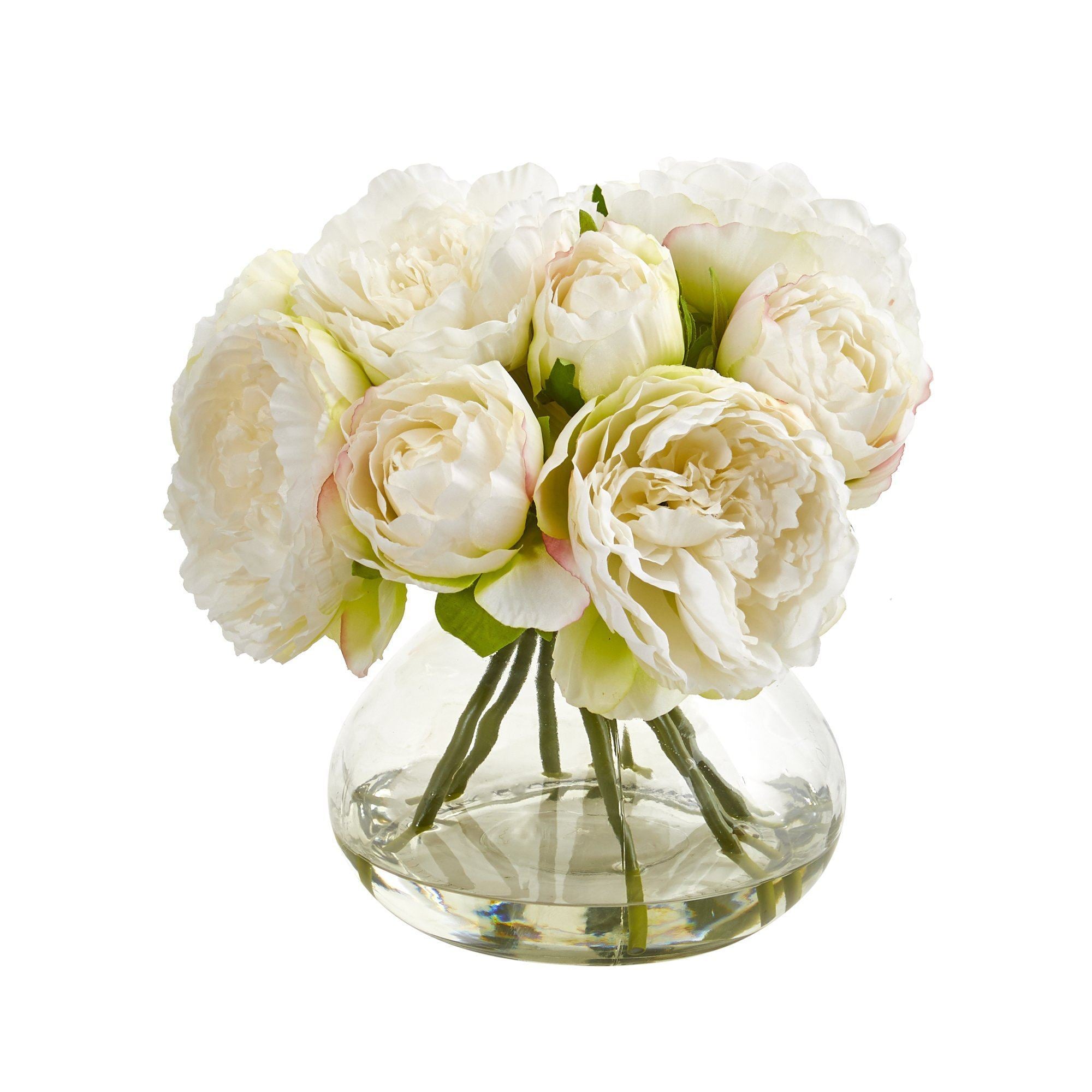 Peony Artificial Flower In Vase at jamesdpurnell blog