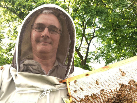 Beekeeper Jim Cooper