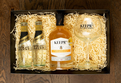 Honey gin gift set