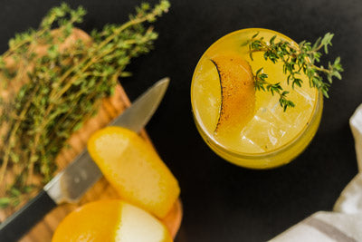 Smokey Thyme Cocktail