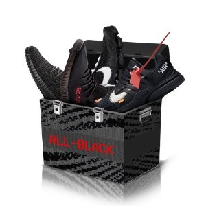 Black Sneakers Mystery Box - Urban Online Shop Streetwear & Sneakers