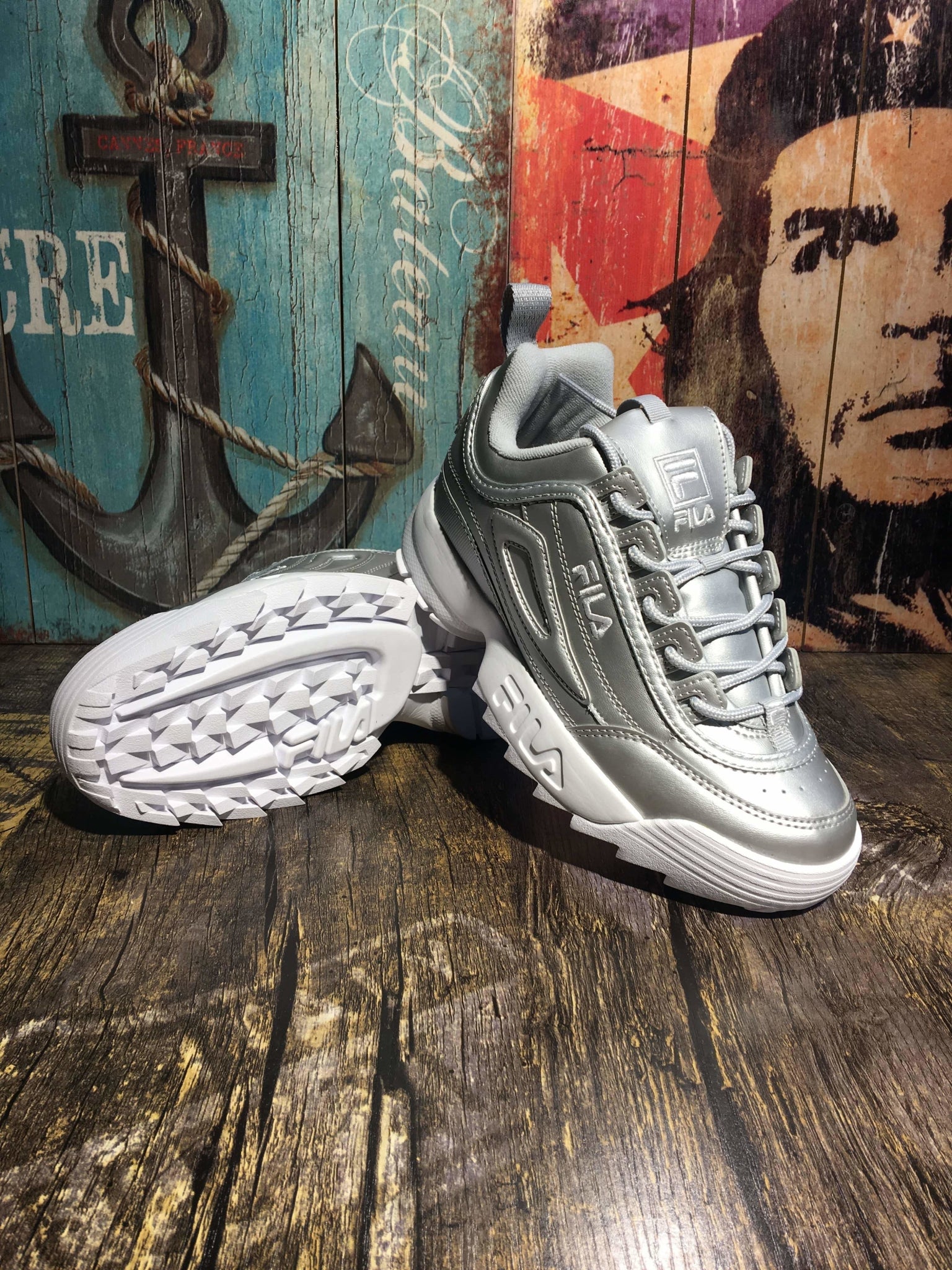 fila disruptor 1 argent