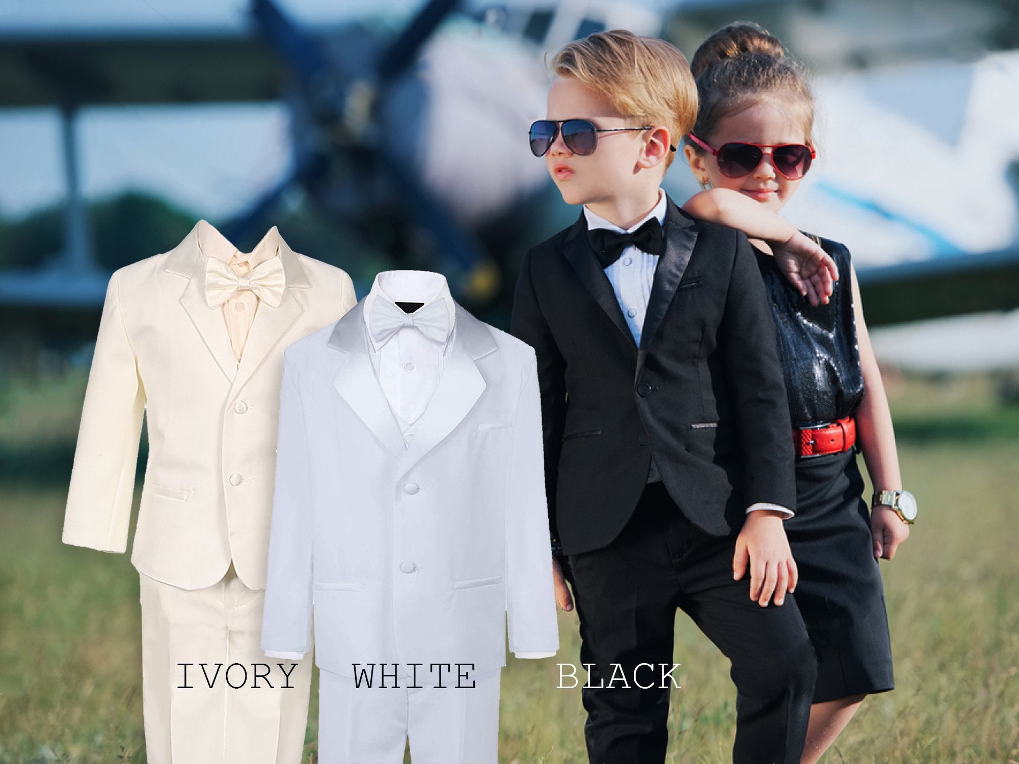 navy baby tuxedo