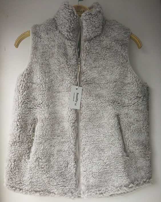 Fuzzy Faux Fur Winter Outerwear Sherpa Fleece Vest – sunifty