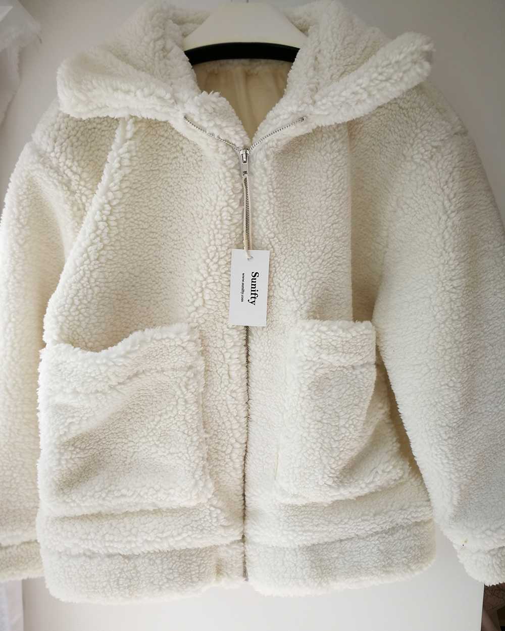 Oversized Faux Fur Teddy Bear Sherpa Coat – sunifty