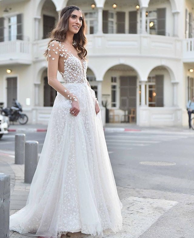 embellished formal gown