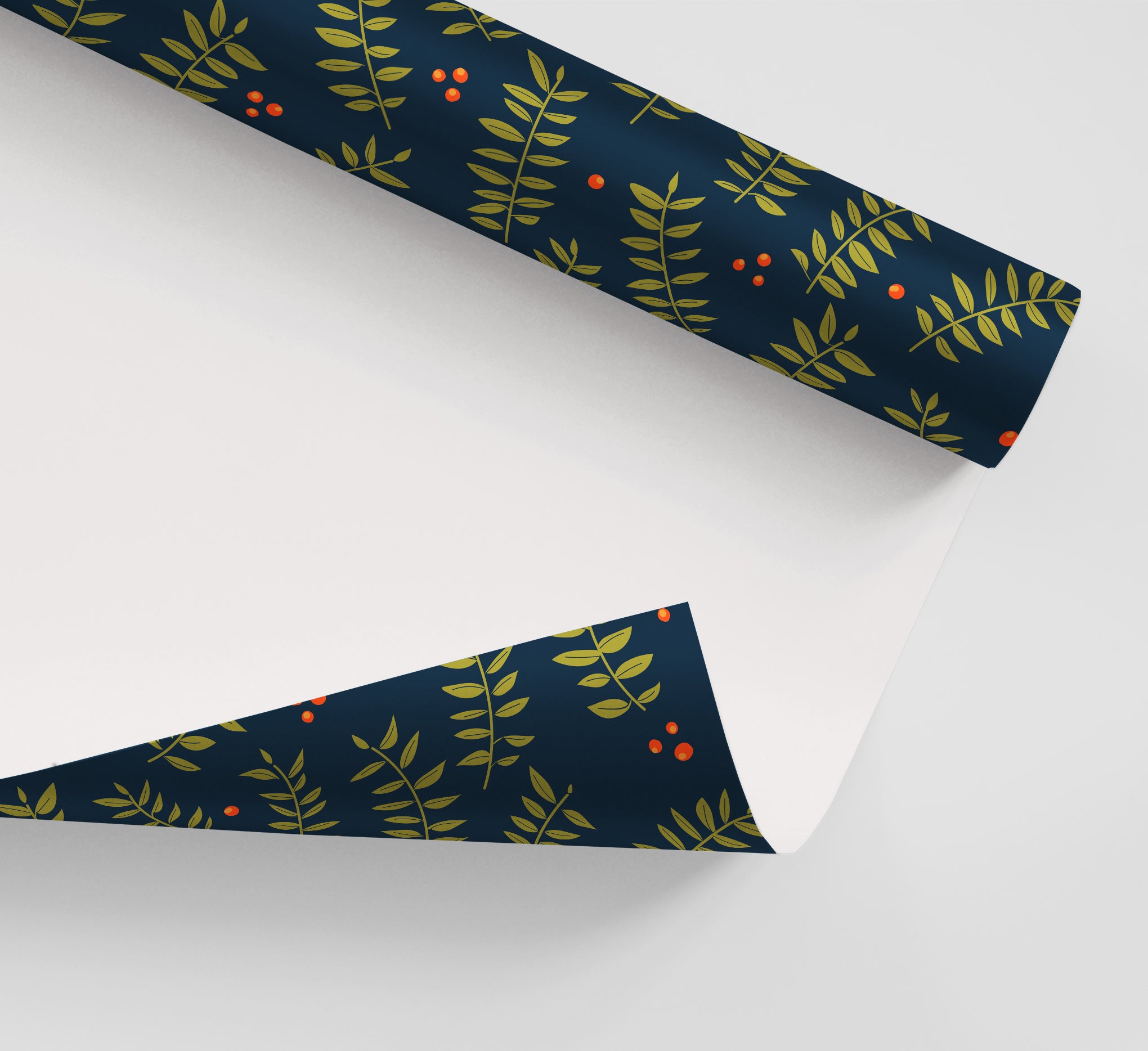 navy wrapping paper