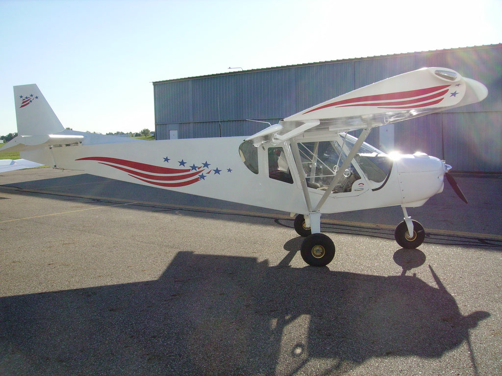 plane stripe vinyl graphics