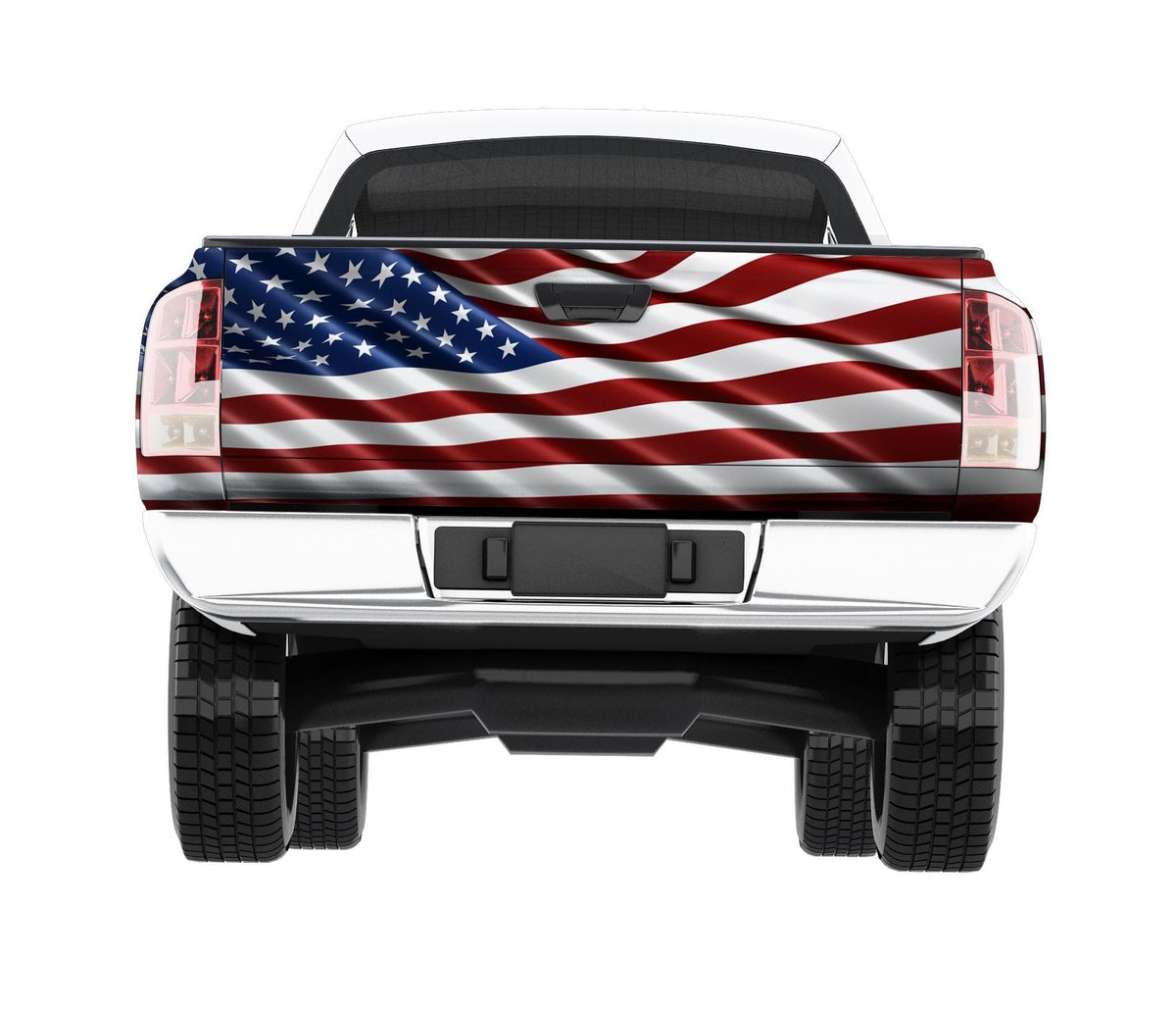 American Flag Bald Eagle Tailgate wrap | Xtreme Digital GraphiX