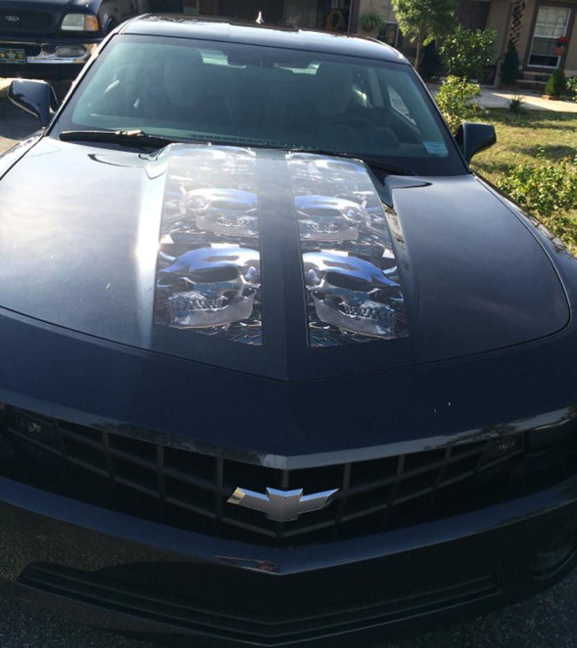 chrome car stripes