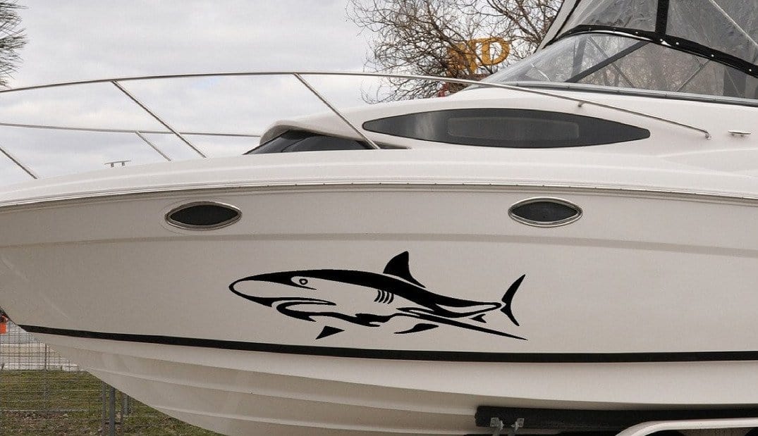 Marlin Boat Graphics 2500mm long Haines Style. 1 pair per order
