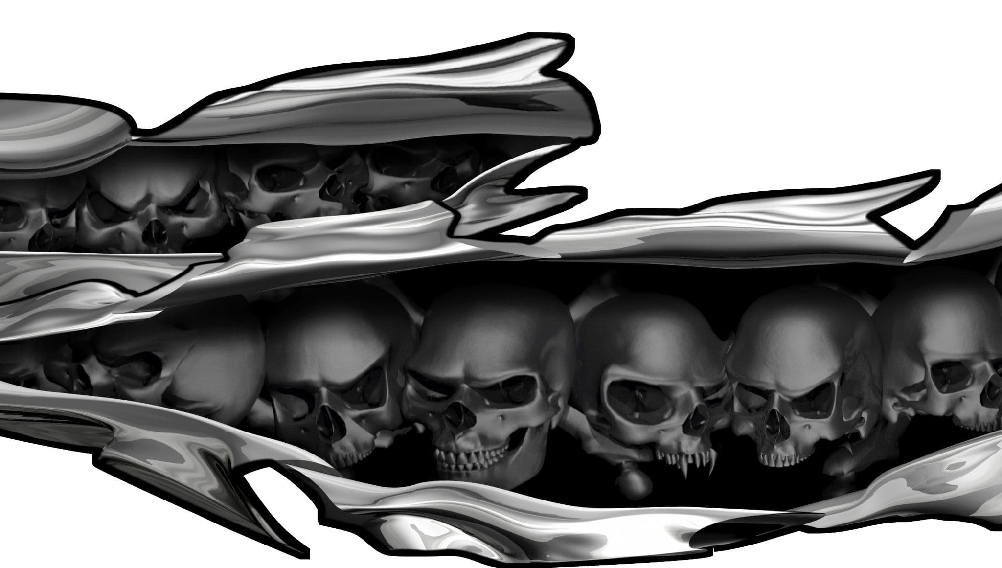 Skull Decals - wide 7