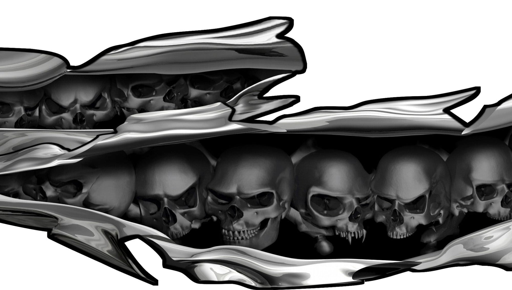 Skulls Tears Vehicle Decals Xtreme Digital Graphix