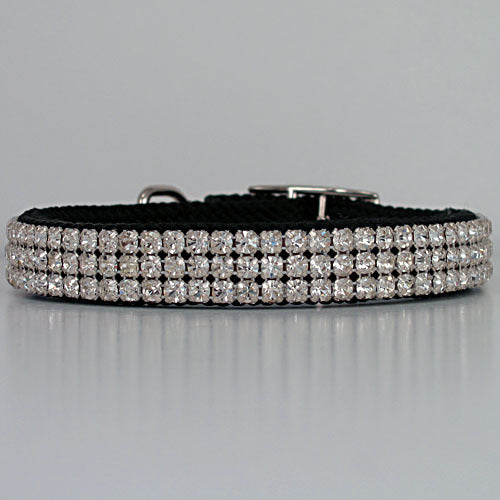 real diamond dog collar