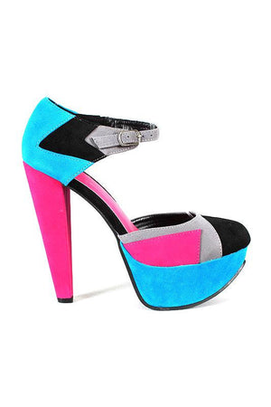 Calida-03-Pink Kiss /& Tell High Heels Pump Pink
