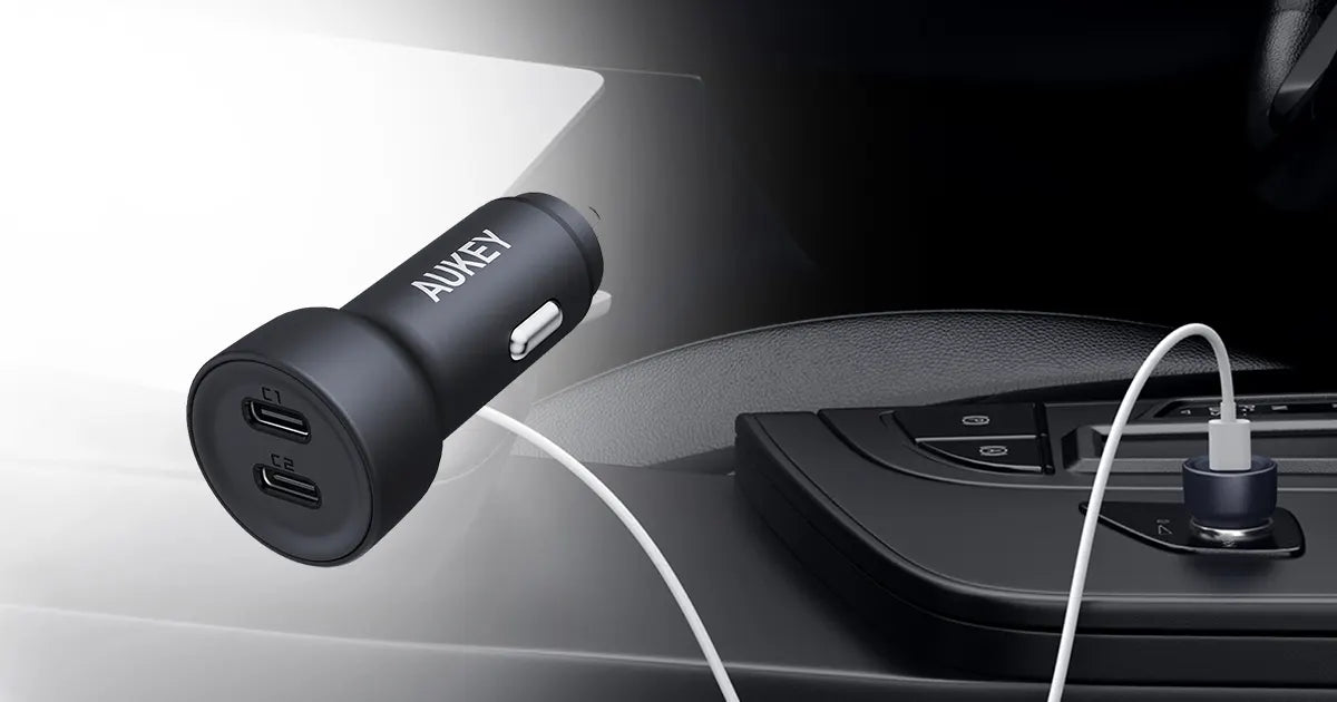 Aukey CC-Y23 Enduro Dual 65W Car Charger
