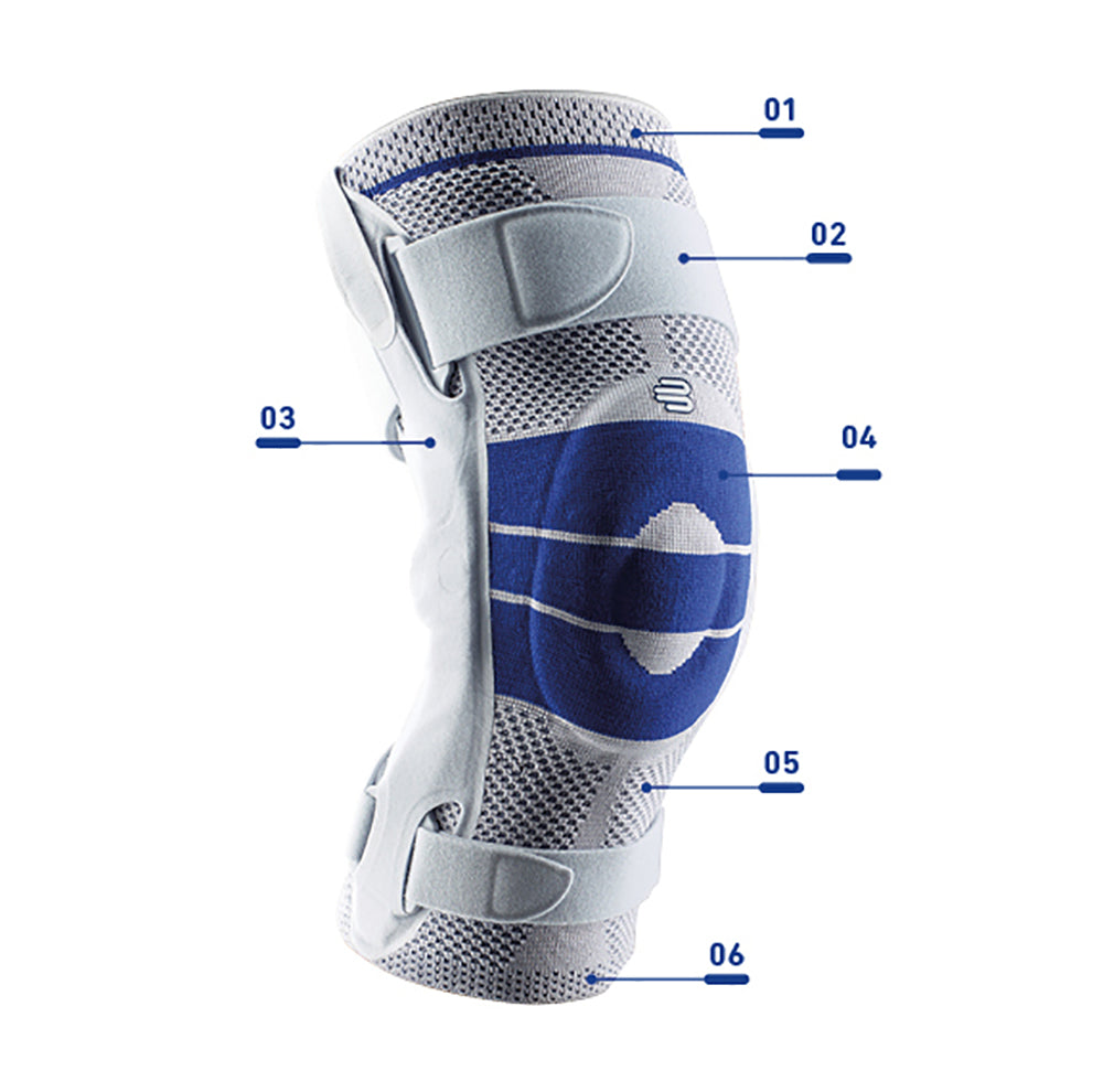 Knee Brace: GenuTrain S Hinged Knee Brace: ACL, MCL and arthritis support -  Bauerfeind Australia