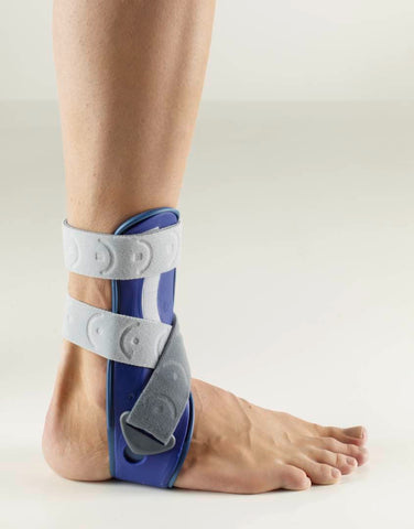 Bauerfeind ankle brace to assist distortion