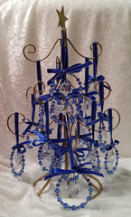 Sapphire Eidelweiss Wreath Ornament