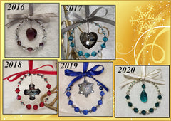 2016-2017 Crystal Ornament Collection