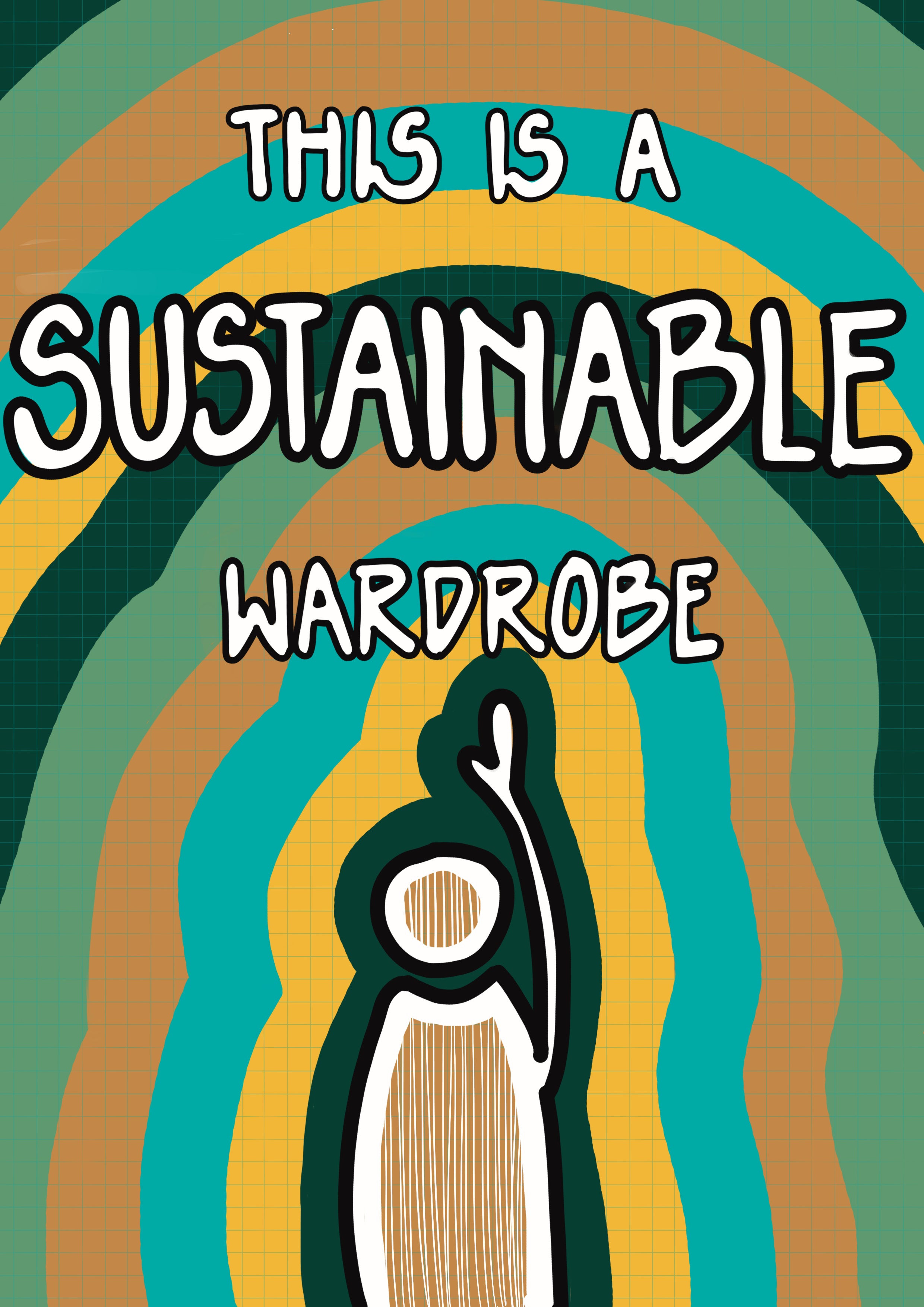 SUSTAINABLE WARDROBE POSTER-VINO SUPRAJA