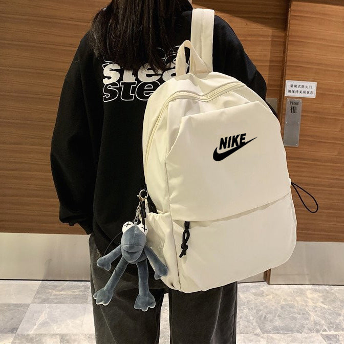 Nike New street trend solid color simple Backpack