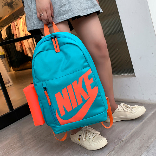 Nike New street trend solid color simple Backpack