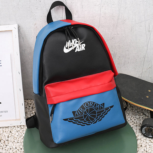 Nike New street trend solid color simple Backpack