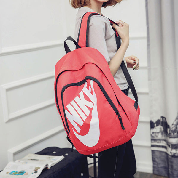 Nike New street trend solid color simple Backpack