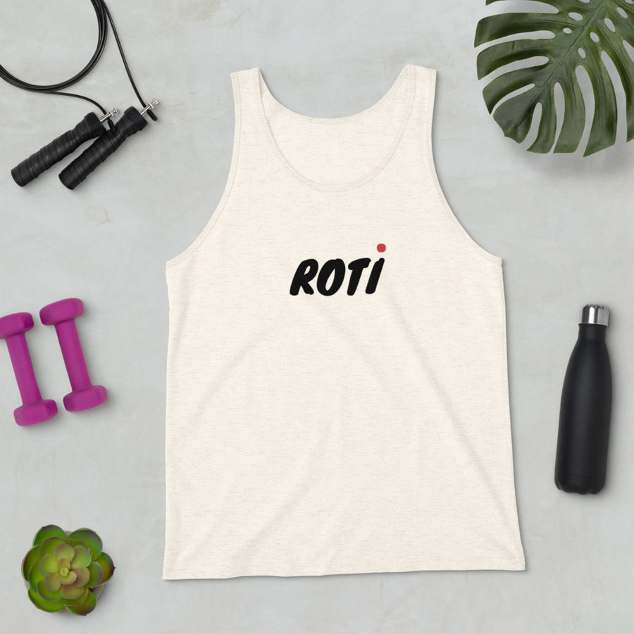 Roti Unisex Tank Top Ek Kuri