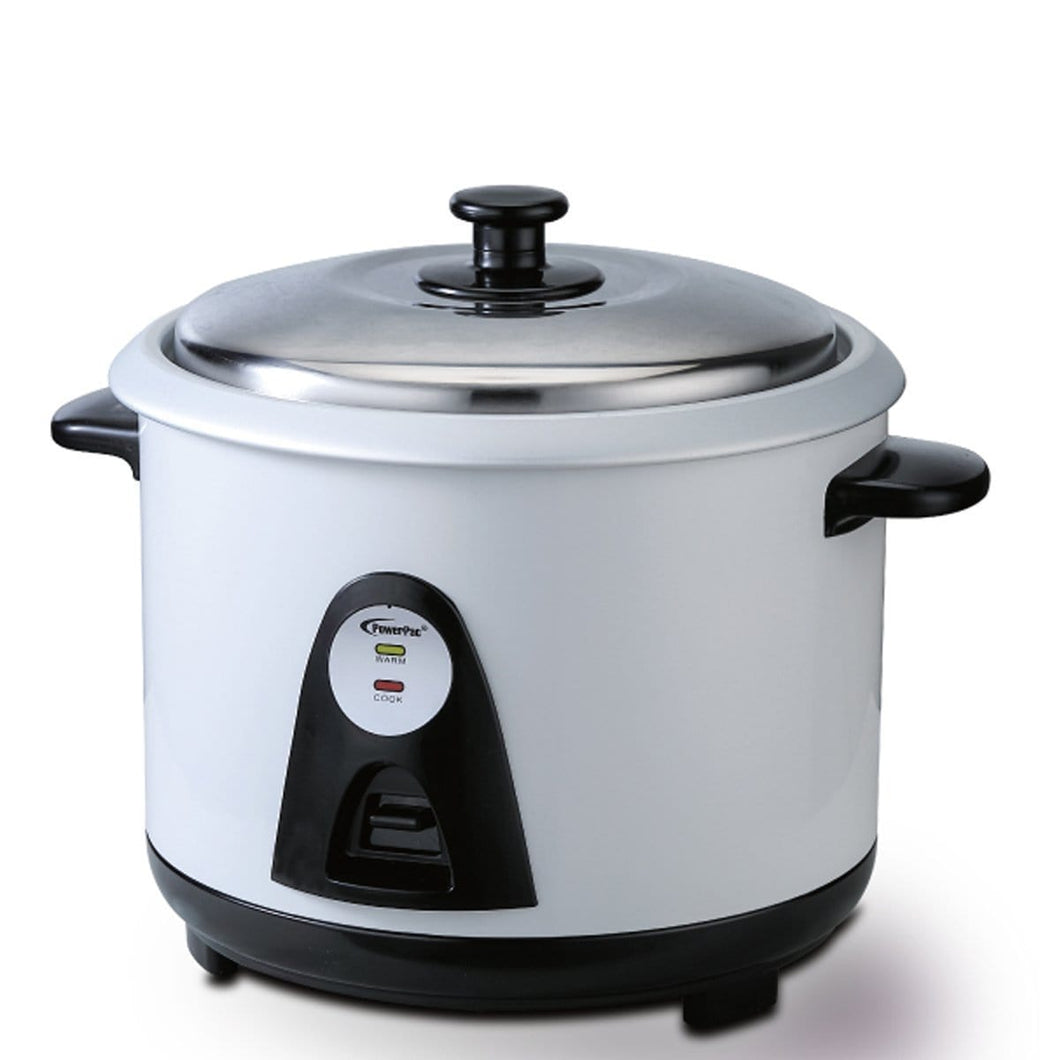 powerpac 1l rice cooker with steamer