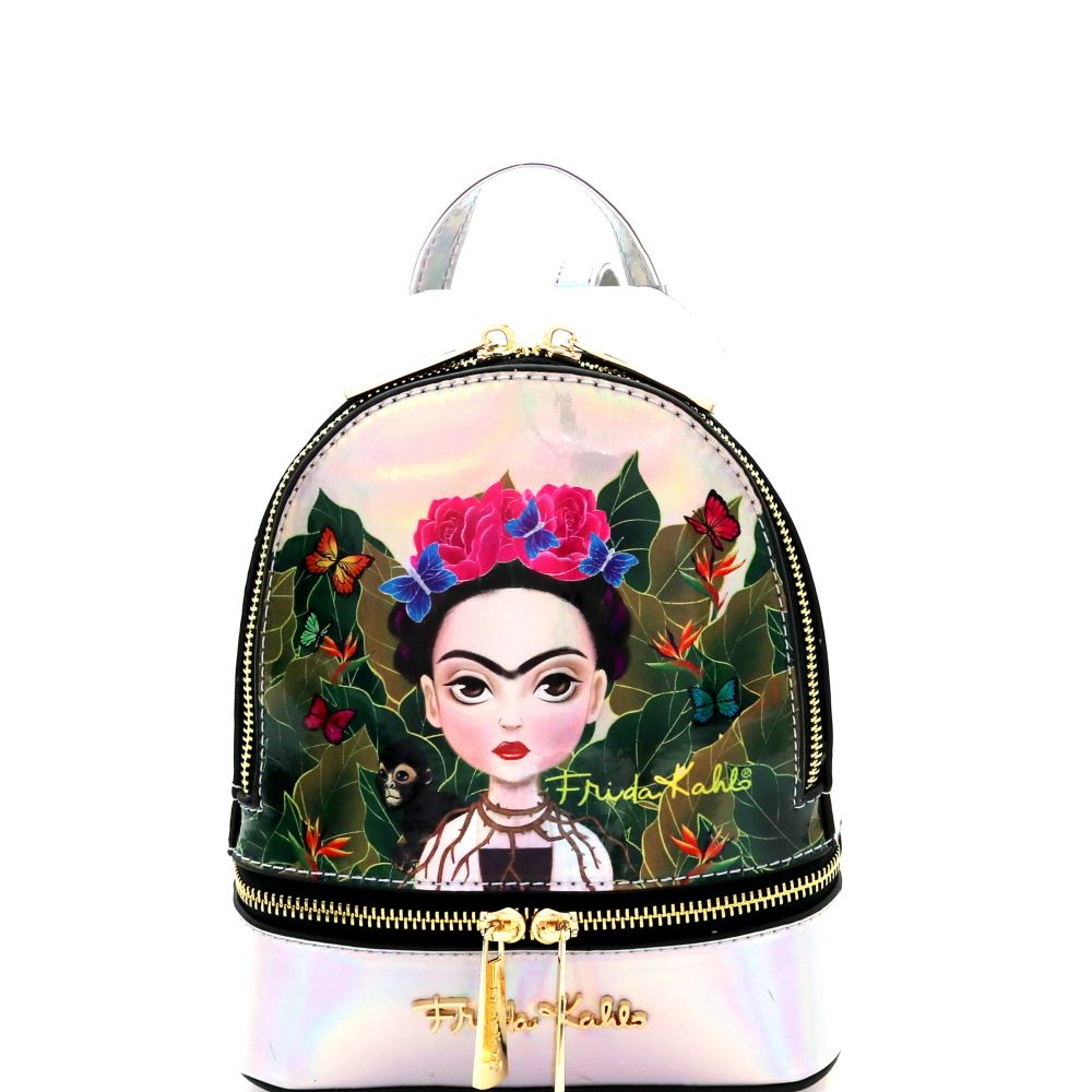 frida kahlo mini backpack