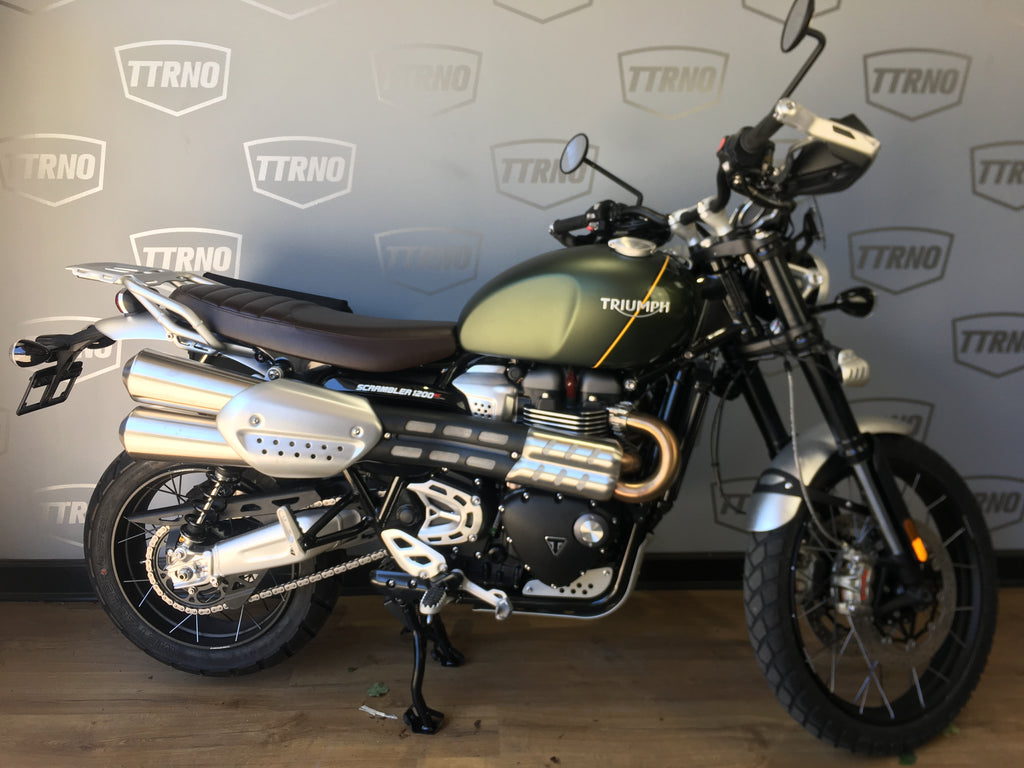 2019 Triumph Scrambler 1200 XC Showcase - Khaki Green â The Transportation Revolution New 