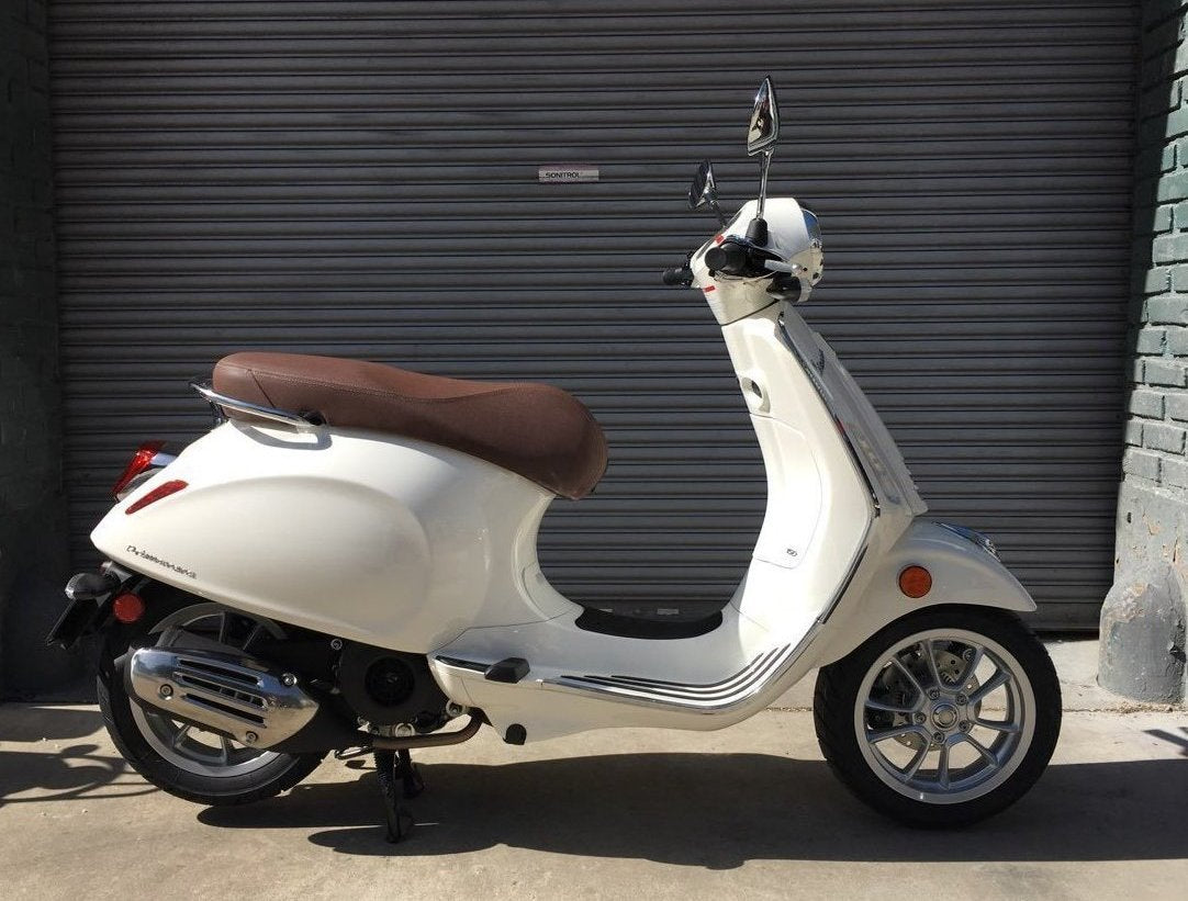 2019 Vespa Primavera 150 Bianco Innocenza The Transportation