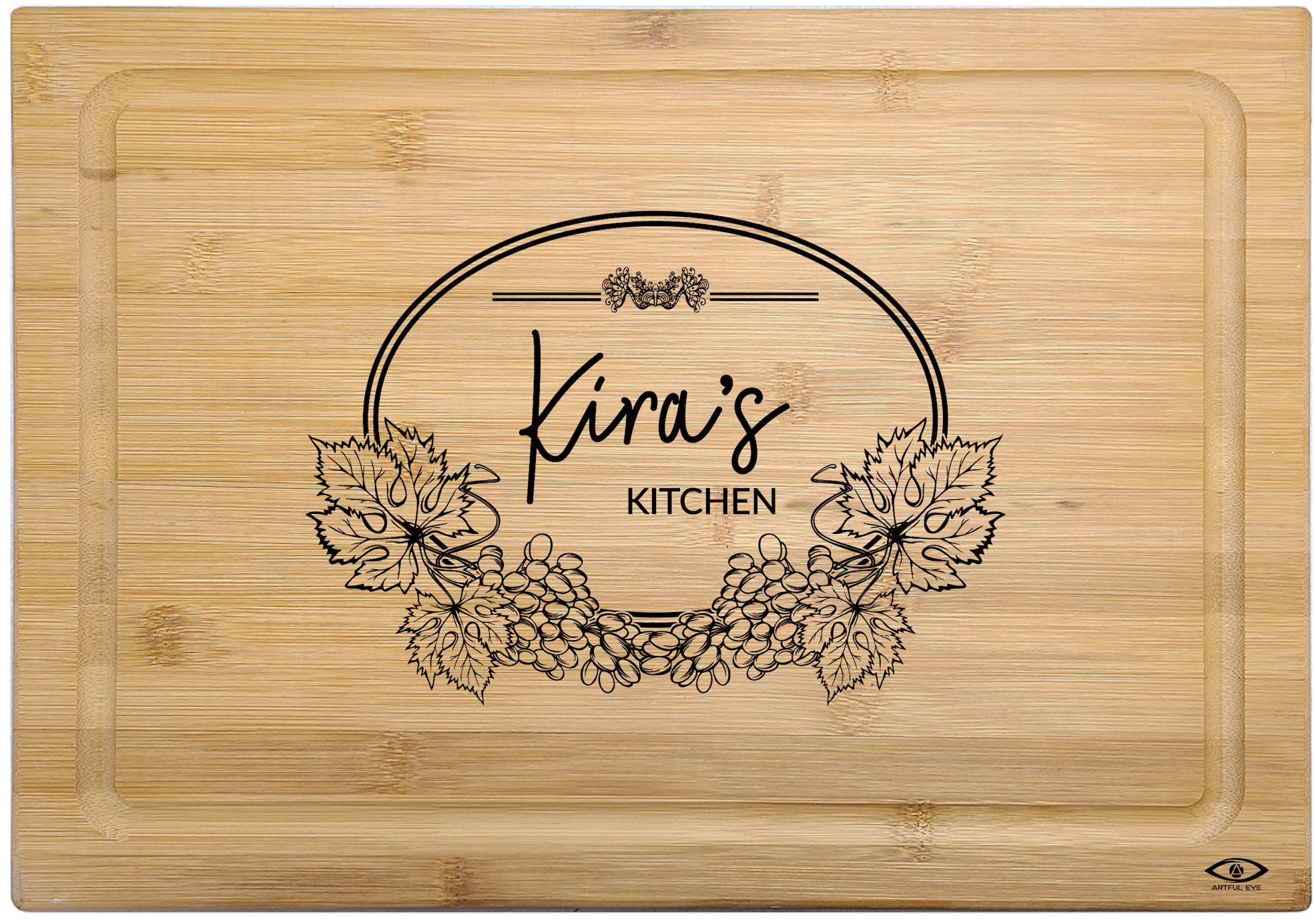 Cutting Board in Bamboo Large - The Gathering Place Design – Artful Eye  Creative