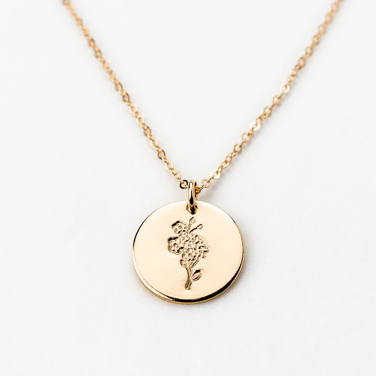 September Forget Me Not Necklace – Pip & Petal