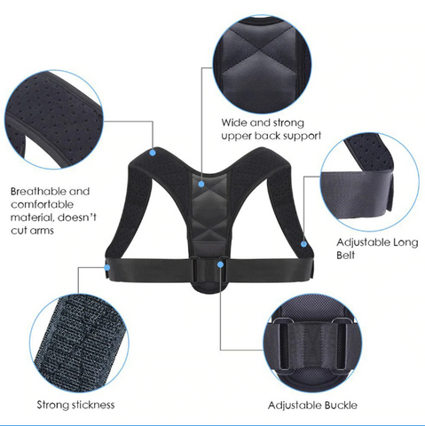 Posture Corrector (Adjustable to All Body Sizes) - Zulbest