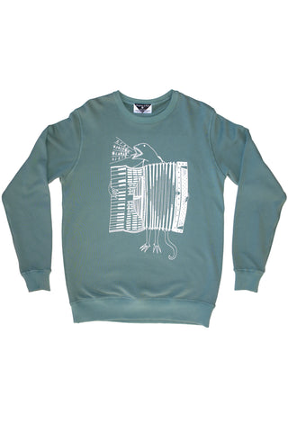 The Accordion of Unexpected Fortunes Unisex Royal Sweater