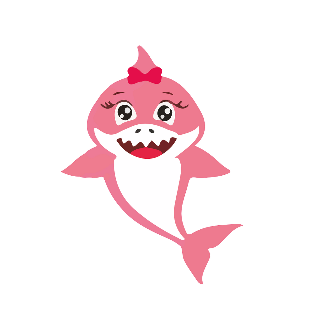 Baby Shark Shark And More Characters Stickers For Kids Influent Uk